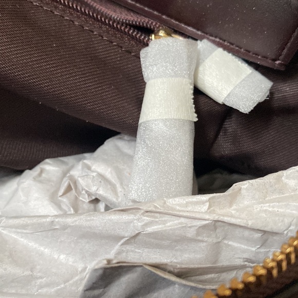 Coach Swagger Carryall Handbag Crossbody Oxblood - Picture 10 of 13